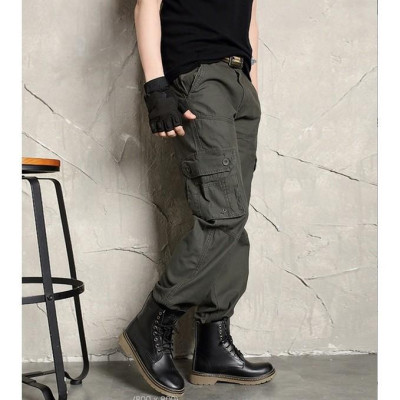 Quần dài túi hộp dã ngoại_sinh tồn