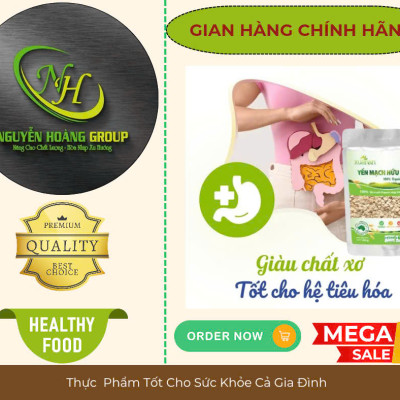 Yến Mạch Hữu Cơ Xuân An Gói 400g( Tặng gói YM 180g)