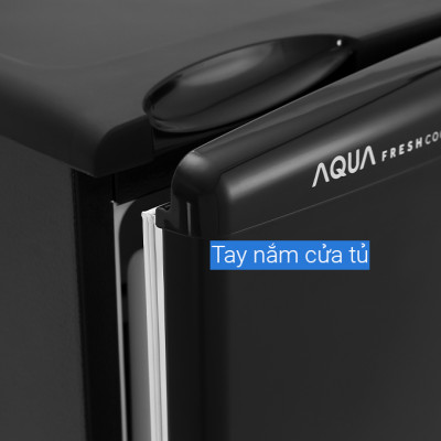 Tủ lạnh Aqua 50 lít AQR-D59FA (BS) - Hàng Chính Hãng [Giao hàng toàn quốc]