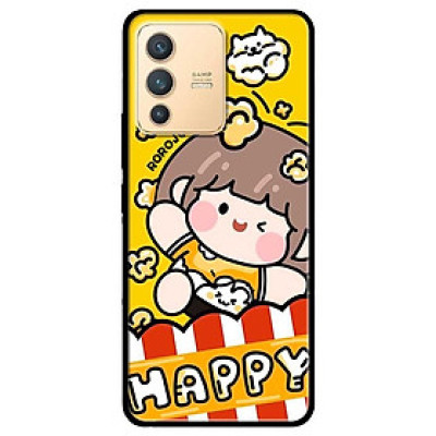 Ốp lưng dành cho Vivo V23 5G / S12 - Vivo Y15s / Y15A - Búp Bê Hạnh Phúc