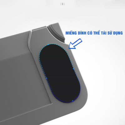 Bảng Số Kiêm Giá Đỡ Điện Thoại Trên Taplo Xe Hơi