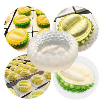 Khuôn silicon làm bánh, rau câu, socola trái sầu riêng - Mã số 1617