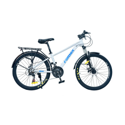 Xe Đạp Địa Hình MTB KM24 - FORNIX - Vòng Bánh 24"- Khung Thép Không Mối Hàn- Bảo Hành 12 Tháng