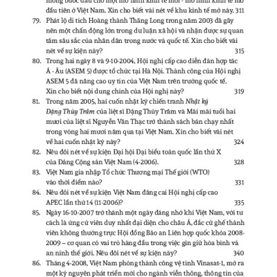Hỏi Đáp Lịch Sử Việt Nam, Tập 10: Việt Nam - Hành Trình Xây Dựng Và Phát Triển (Từ 1975 Đến Nay)