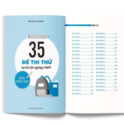Sách - 35 Đề Thi Thử Kỳ Thi Tốt Nghiệp THPT Môn Tiếng Anh - MCBooks
