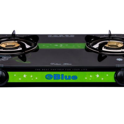 Bếp gas đôi mặt kính Eblue SN 202 KT hàng chính hãng