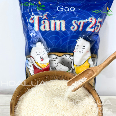 [Mua 2 Tặng 2] - Mua 2 túi ST25 Hoa Lúa túi 5kg - Tặng 2 túi Tấm ST25 túi 2kg (Tổng 14kg)