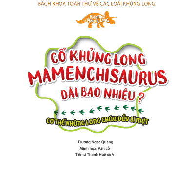 Kiến Thức Về Khủng Long - Cổ Khủng Long Mamenchisaurus Dài Bao Nhiêu? Cơ Thể Khủng Long Chứa Đầy Bí Mật