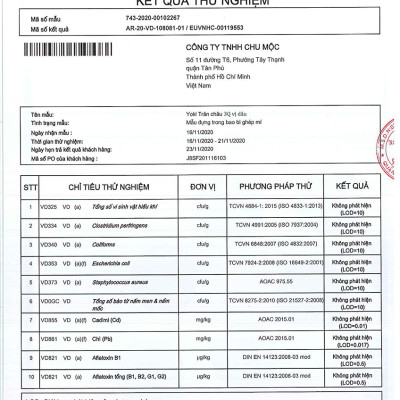 Trân châu 3Q vị dâu Yoki
