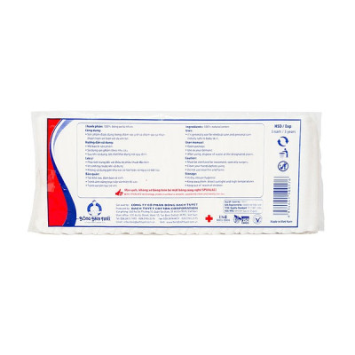 GÒN Y TẾ ZIGZAG 100GR BẠCH TUYẾT