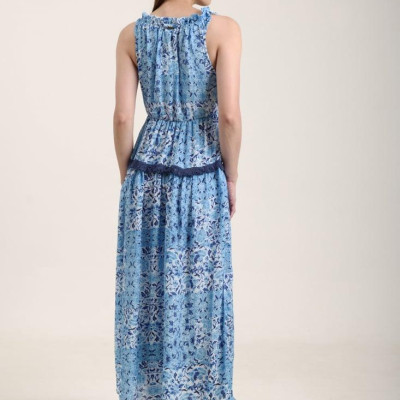 Maxi Boho Phối Ren Cao Cấp Isla Bonita