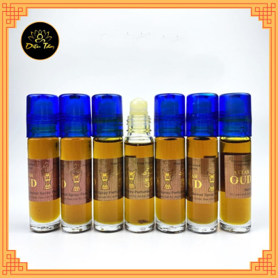 Tinh dầu gỗ đàn hương GATTA OUD Ấn Độ lọ 8ml, tinh dầu thơm phòng, tinh dầu cúng dường đồ thờ cúng Mật tông - Diệu Tâm