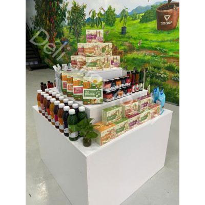 Bột trà sữa Nướng 3in1 Déli - Hộp 320Gr (8 gói) , pha chế trà sữa tiện lợi, nhanh chóng