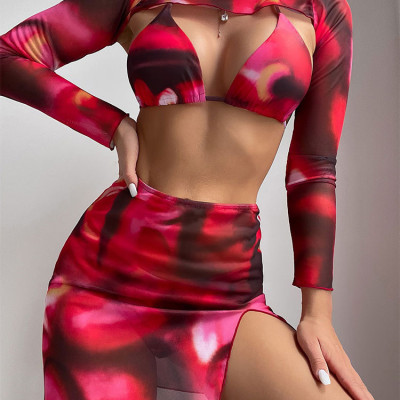 Bikini 4 mảnh nửa kín nửa hở Sexy Lady