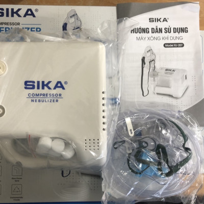 Máy Xông Mũi Họng Khí Dung SIKA RJ-207 hỗ trợ hô hấp hen suyễn