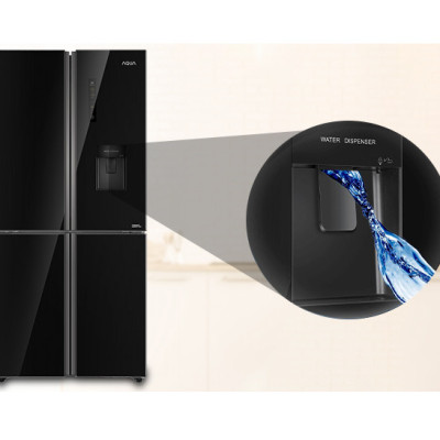 Tủ Lạnh AQUA Inverter 456 Lít AQR-IGW525EM GB - HÀNG CHÍNH HÃNG