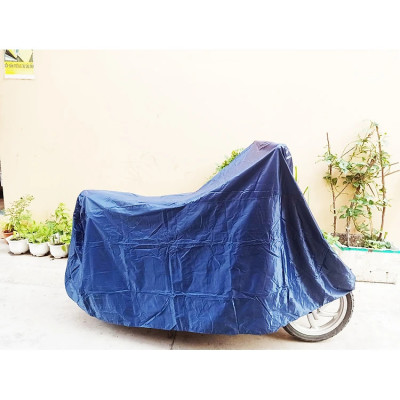 Bạt Trùm Xe Máy , Áo Trùm Xe Che Nắng Mưa, Tấm Phủ Che Nắng Xe Máy Đa Năng Vải Dù Siêu Dày, Hàng Việt Nam, Có Túi Đựng 