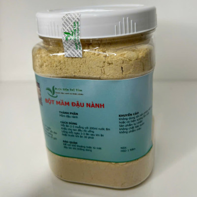 Bột mầm đậu nành - Mầm đậu nành nguyên xơ Hộp 500gr