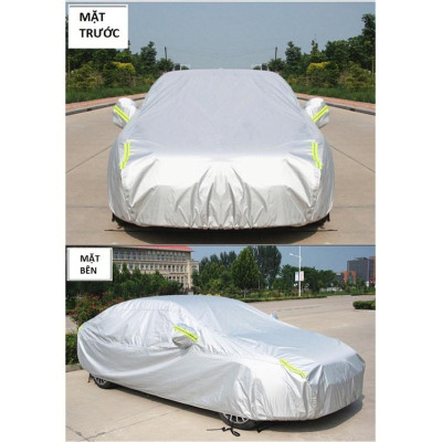 Bạt trùm xe ô tô 7 chỗ Toyota Fortuner vải dù oxford cao cấp áo trùm che phủ xe hơi, bạc xe oto chống nóng,mưa,bụi