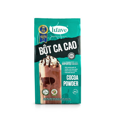 Bột Cacao LÚAVE 500g (Bột Ca cao hương vị đắng béo tự nhiên, đậm đà, có thể dùng pha chế nhiều thức uống, làm bánh, kem)
