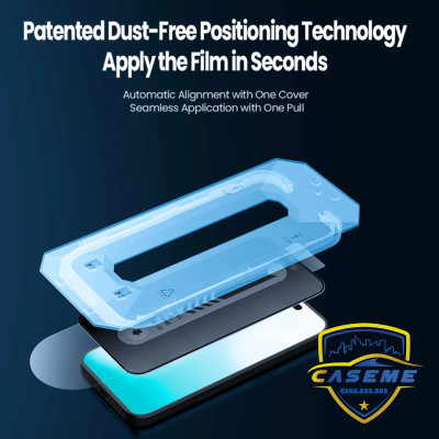 Kính cường lực chống nhìn trộm Nillkin dành cho iPhone 17, iPhone Air, iPhone 17 Pro, iPhone 17 Pro Max kèm khung trợ dán  - Hàng chính hãng