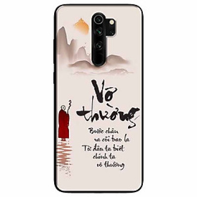Ốp lưng in cho Redmi Note 8 Pro Mẫu Vô Thường Bước Chân