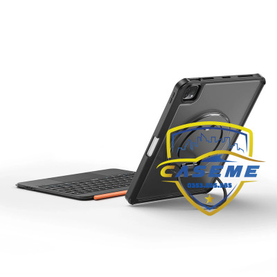 Bao da bàn phím Wi WU MK-007 Pro 360° – Touchpad thông minh, bàn phím cắt kéo, dành cho iPad Pro/Air 11” & 10.9” (2024/2025) - Hàng Chính Hãng