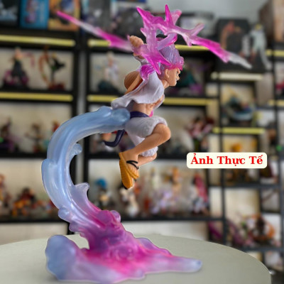 Mô Hình Luffy Gear 5 Bản Có Vũ Khí 22cm Mô hình One Piece Cao Cấp, Figure Mô Hình Anmie One Piece Luffy Vua Hải Tặc