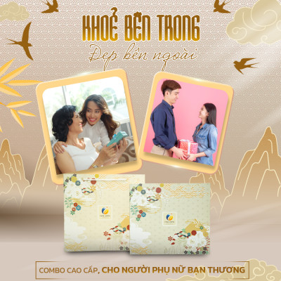 [Hộp quà Tết 2023] FUJI TẾT BÌNH AN Fine Japan cho người phụ nữ bạn yêu (bổ sung điện giải, canxi cá tuyết, viên uống chống nắng)