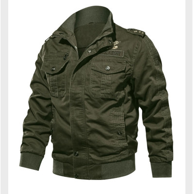 Áo Khoác Nam Cách Nhiệt Vải Kaki Cao Cấp US ARMY U559, Áo Khoác Kaki Lính Lót Bông Cừu Siêu Ấm Phong Cách Cực Ngầu  -HÀNG CHÍNH HÃNG 