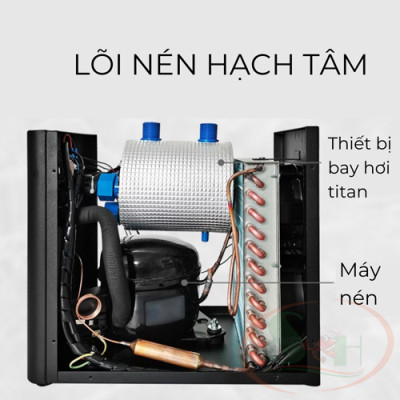 Máy lạnh chiller Aoling AOL AL Z1, Z2, SF102 làm mát nước bể cá tép thủy sinh
