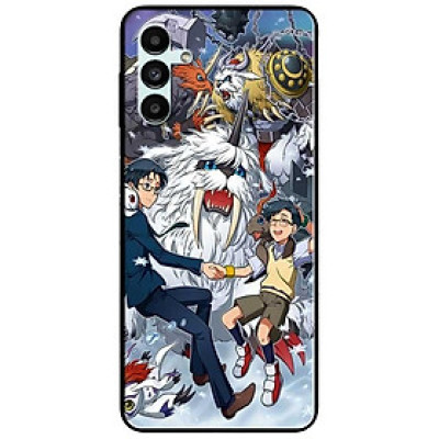 Ốp lưng dành cho Samsung A13 5G - A04s - A32 5G - A04 - A22 5G mẫu Hai Cậu Bé Và Pet