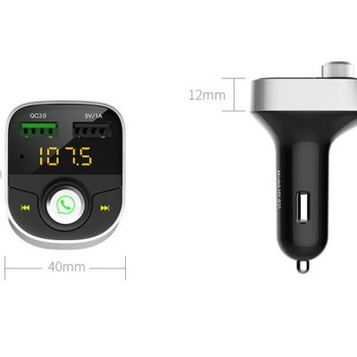 Bộ chia tẩu sạc ô tô Huyndai HY-82S sạc nhanh QC 3.0 tiết kiêm thời gian - Hàng nhập khẩu