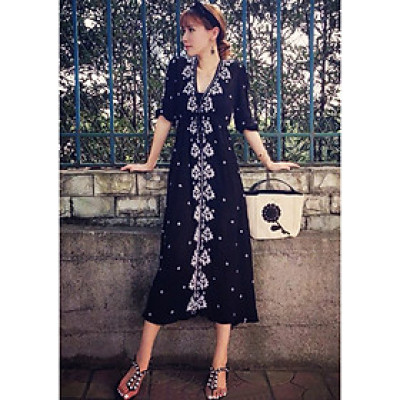 Đầm cho người mập, đầm big size 05