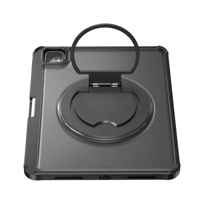 bao da bàn phím cho iPad A16 Gen 11 / Gen 10 / Pro 11 M2 M3 M4 Pro 11 2020/21/22 Air 4/5/6/7 M2 M3 bluetooth V5.3 tích hợp trackpad / touchpad hiệu WIWU WK007 - Bàn phím từ tính nam châm tháo rời, tích hợp giá đỡ - Hàng nhập khẩu