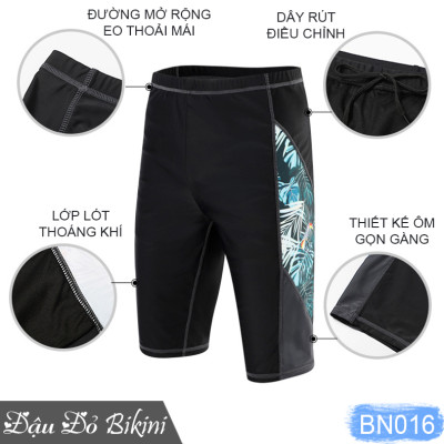 Bộ bơi nam khóa kéo size lớn, quần áo bơi bigsize cho nam giới, chất thun bơi lạnh Hàn dầy dặn, dáng thể thao mạnh mẽ | BN016