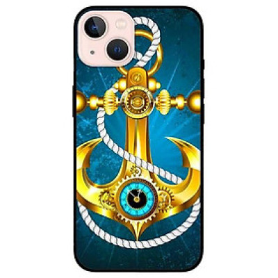 Ốp lưng dành cho Iphone 13 Mini - Iphone 13 - Iphone 13 Pro -  Iphone 13 Pro Max - Neo Vàng Nền Xanh