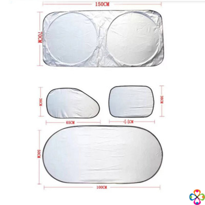 Rèm che nắng ô tô 6 tấm cao cấp gấp gọn tiện lợi