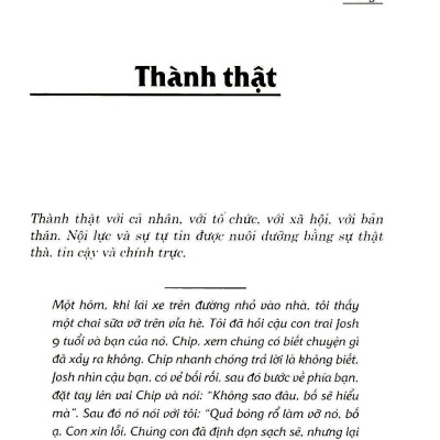 Hạt Giống Tốt Lành Để Con Trưởng Thành