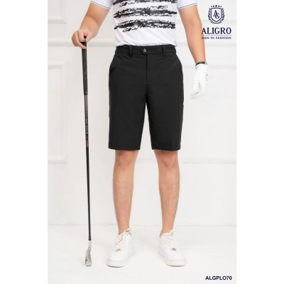 Quần short mogway màu đen kẻ nhỏ QSMOG.12