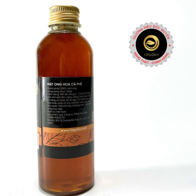 Mật ong nguyên chất hoa cà phê loại 150gam (chai nhựa)