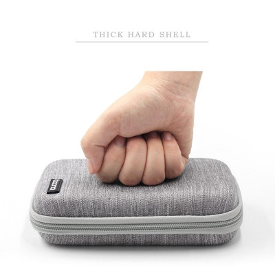 Túi đựng ổ cứng di động, cáp sạc điện thoại, tai nghe, usb Baona - DRU Hàng chính hãng