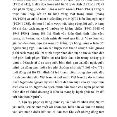 Hồ Chí Minh Gương Sáng Cho Muôn Đời: Tư Tưởng Hồ Chí Minh Về Công Tác Cán Bộ 