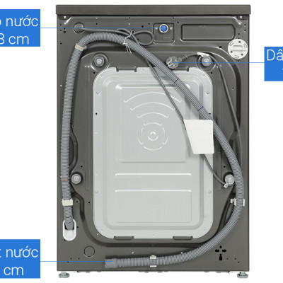 Máy giặt sấy LG AI DD Inverter giặt 14 kg - sấy 8 kg FV1414H3BA - Hàng chính hãng - Chỉ giao HCM