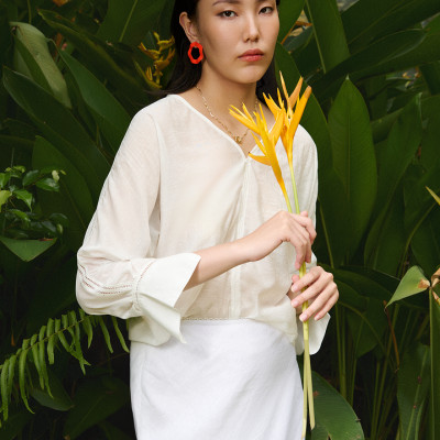 Áo Suông Lụa Ti TOP228 thời trang thiết kế Hity