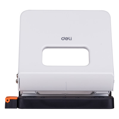 Bấm lỗ giấy vỏ kim loại Deli 142 25 tờ Đục lỗ giấy văn phòng Giao màu ngẫu nhiên