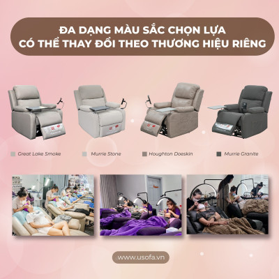 Ghế Nối Mi Chuyên Dụng, Ghế Nail, Ghế Spa, Ghế Nha Khoa, Phòng Khám
