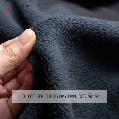 Bộ Quần Áo Thể Thao Nam Fasvin BC23615.HN Chất Vải Gió Hai Lớp Lót Nỉ Dầy Dặn Ấm Áp.