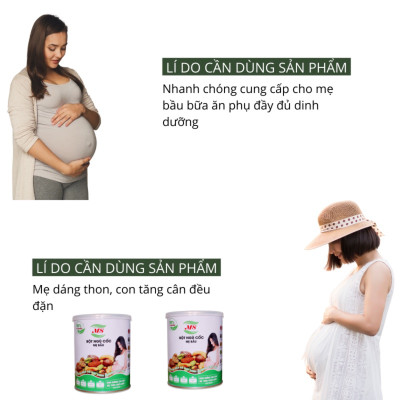 Ngũ cốc bà bầu MS (500g) 30 loại hạt mẫu mới, bột ngũ cốc bầu, ngũ cốc dinh dưỡng cho bà bầu.