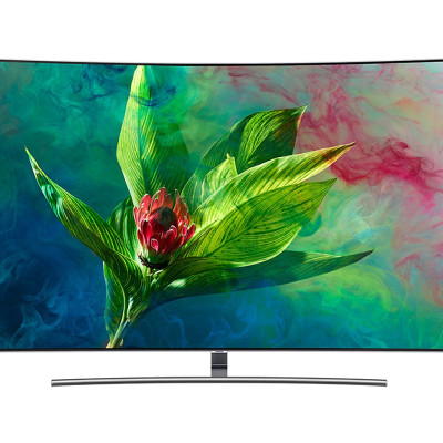 Smart Tivi Cong QLED Samsung 4K 55 inch QA55Q8CNA - Hàng chính hãng( Chỉ giao HCM)